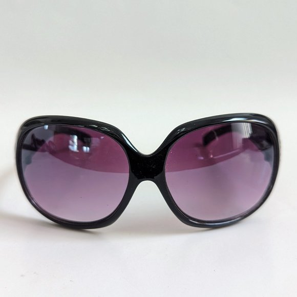 NWT Vintage 90's Large Acetate Lady Fashion Sunglasses (S.Black) - Picture 1 of 7